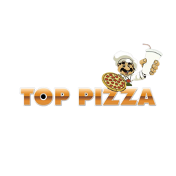 Top Pizza logo.